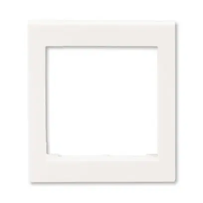 kryt rámečku s otvorem 55x55, střední; perleťová, design LEVIT M